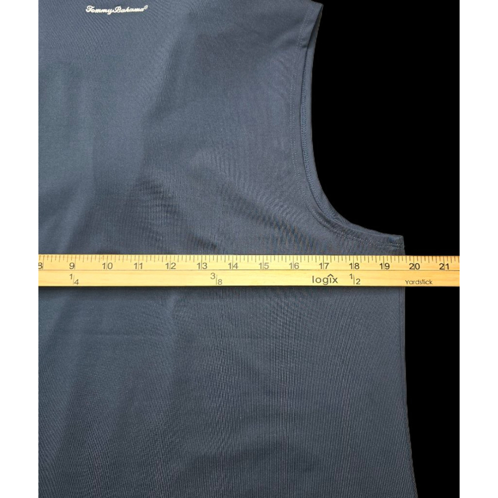Tommy Bahama Golf Polo Womens XL Sleeveless 1/4 Zip Stretch Performance - Picture 8 of 8